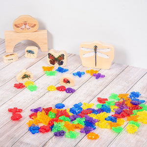 Translucent Colour Bugs - Pack of 96