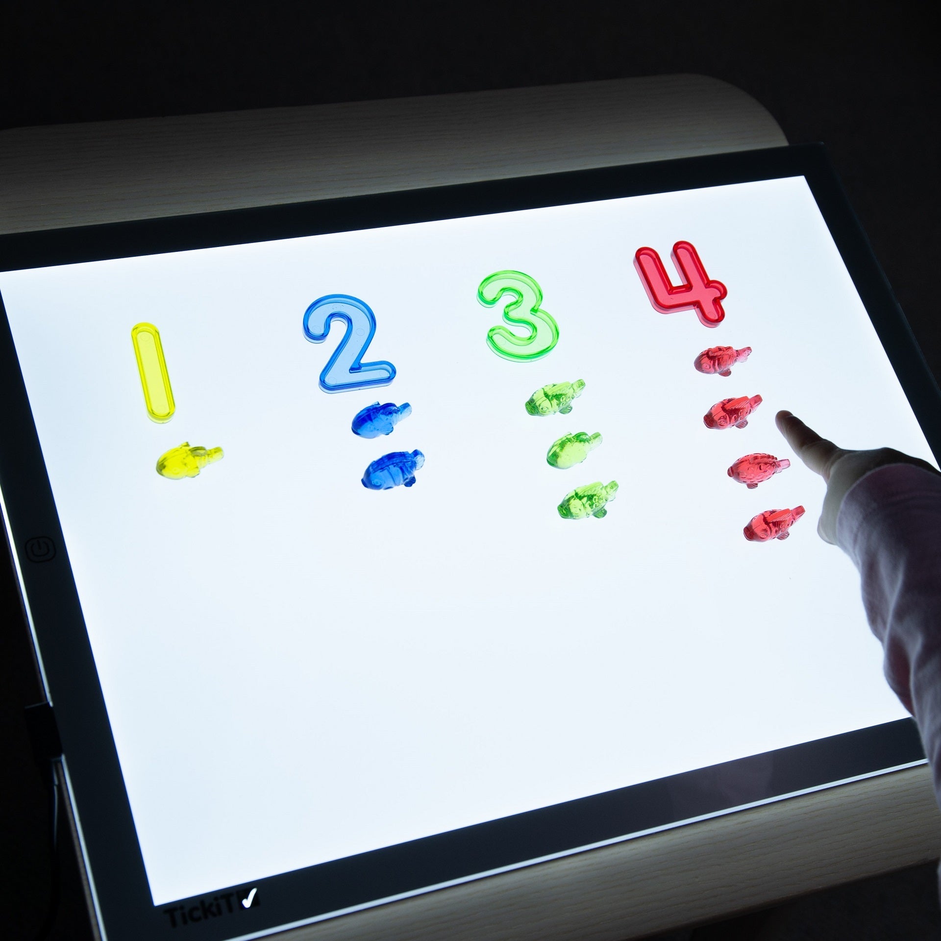 tickit® Translucent Numbers