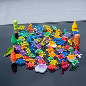 Translucent Colour Dinosaurs