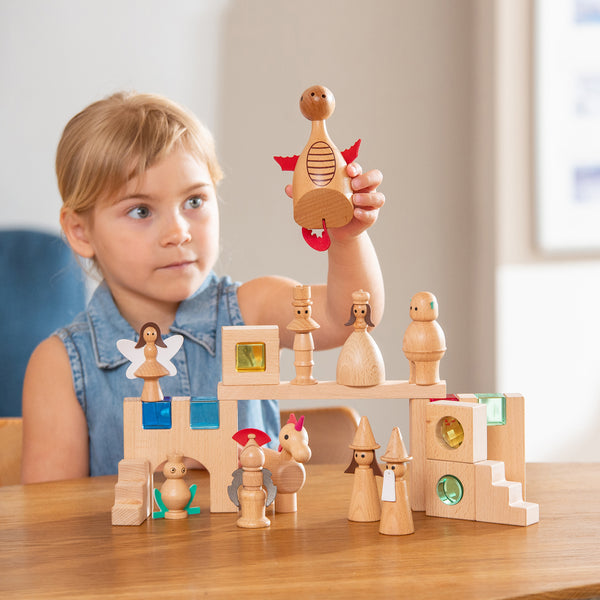 Wooden Enchanted Figures