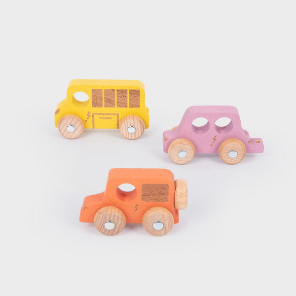 Rainbow Wooden City E-Vehicles