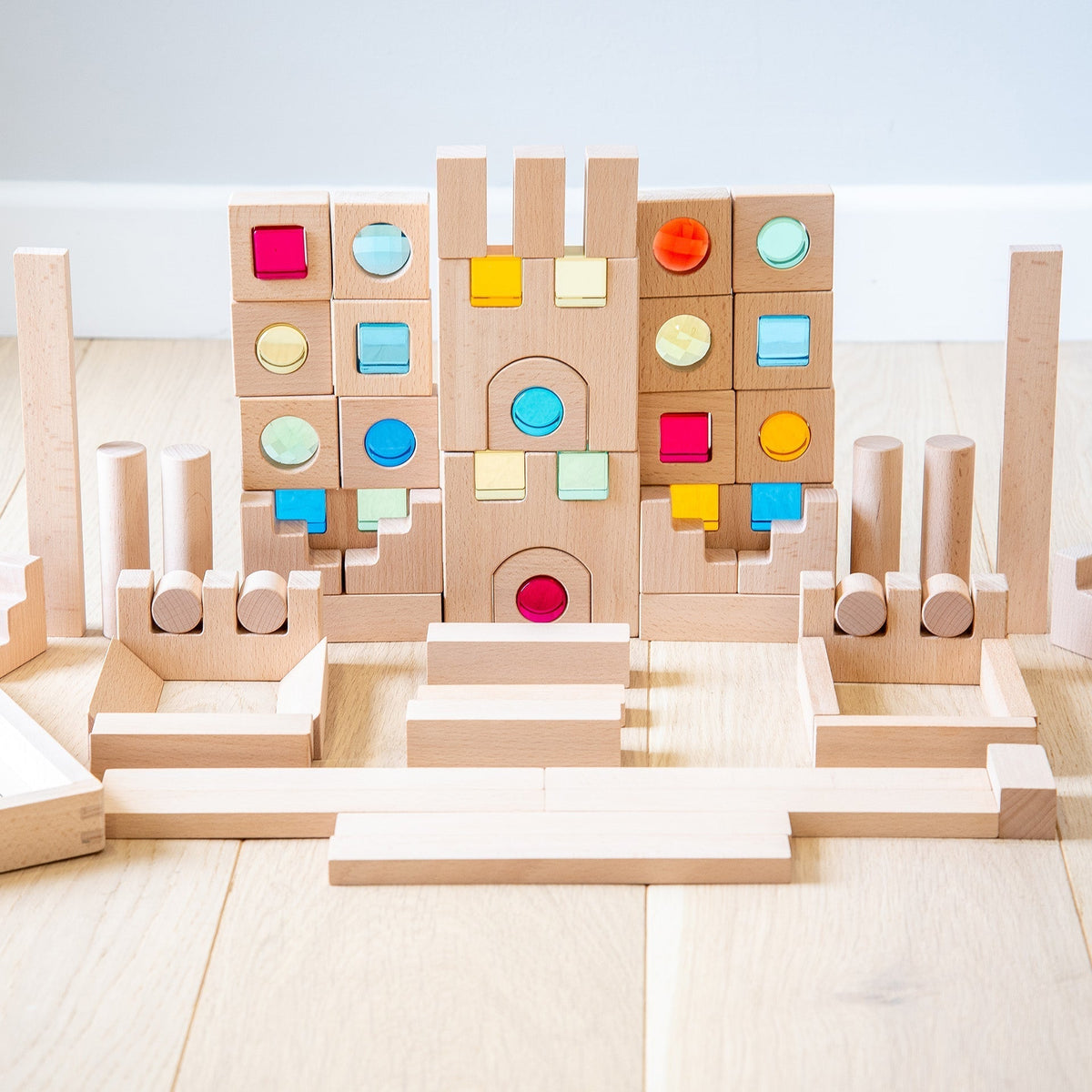 Wooden Building Gem Blocks Super Set – tickit®