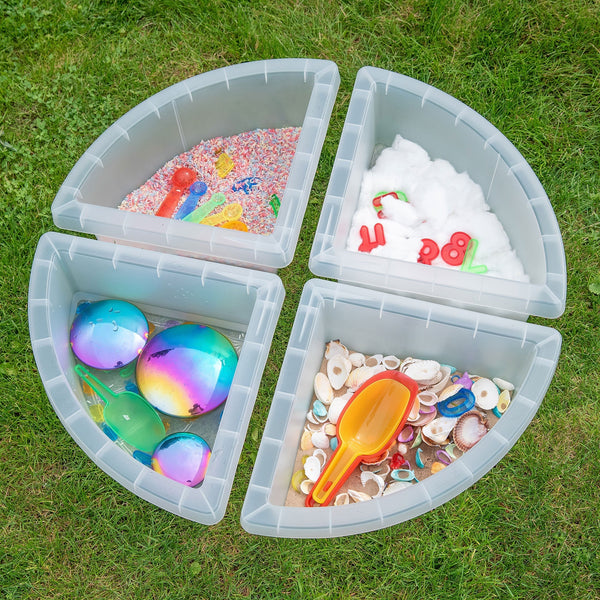 Discovery Clear Quadrant Trays