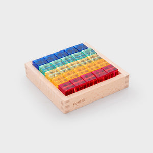 Gem Cube Mirror Tray - 25 Gems
