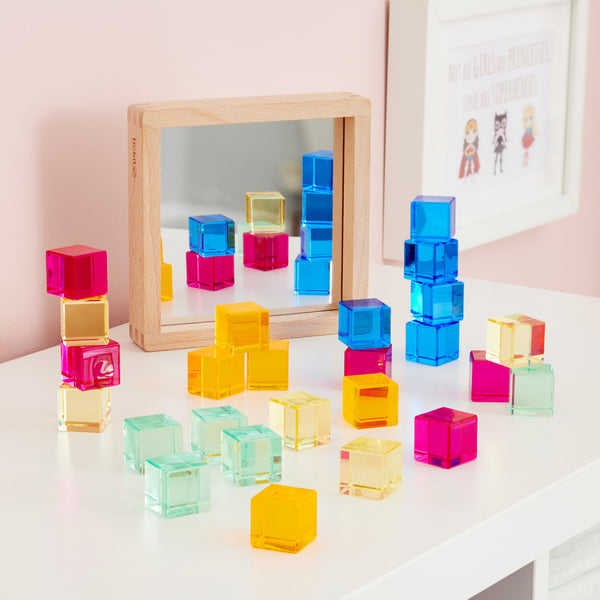 Gem Cube Mirror Tray