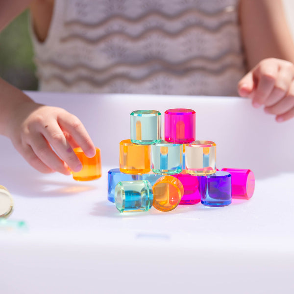 Gem Circle Mirror Tray