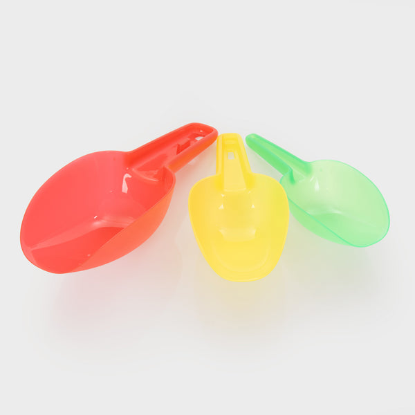 Translucent Colour Nesting Scoops