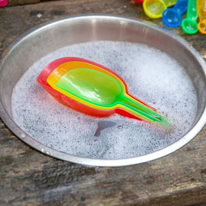 Translucent Colour Nesting Scoops