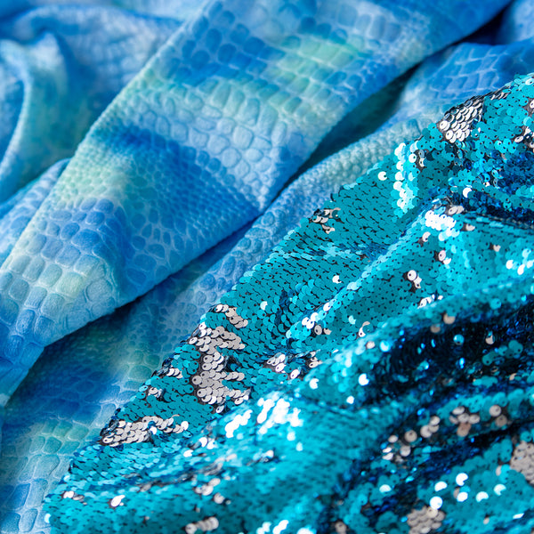 Ocean Shimmer Fabric