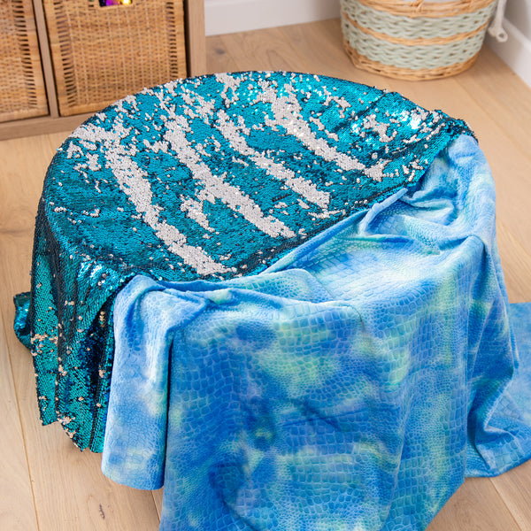 Ocean Shimmer Fabric
