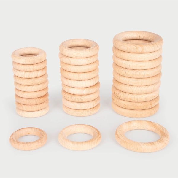 Natural Wooden Rings