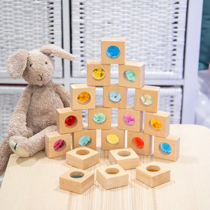 Wooden Kaleidoscope Blocks
