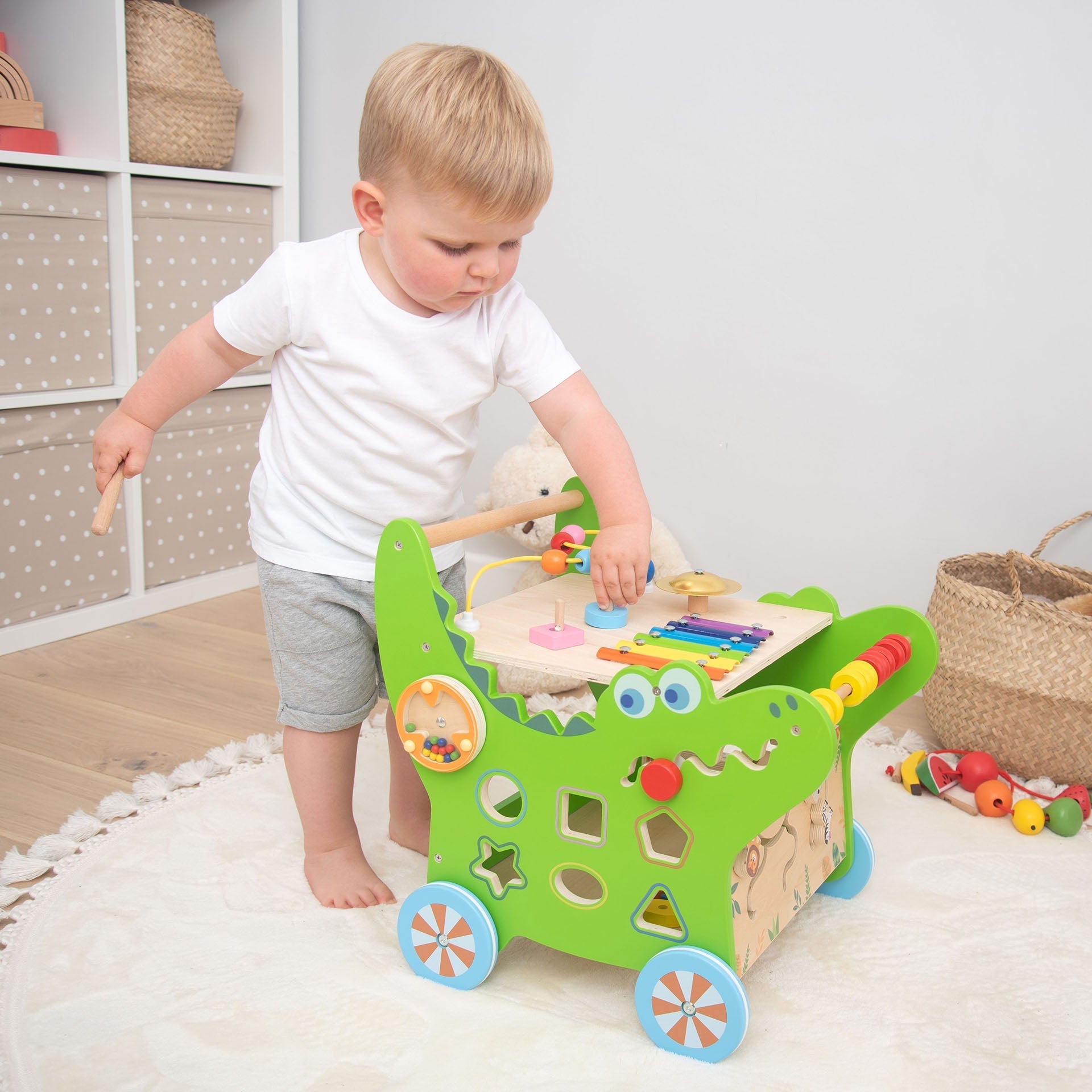 Viga Crocodile Activity Walker tickit
