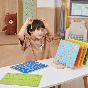 Shapes Tracing Board