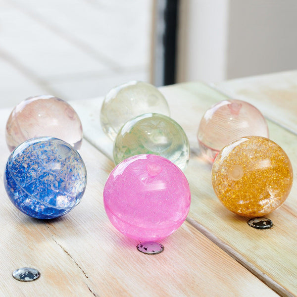 Sensory Rainbow Glitter Balls