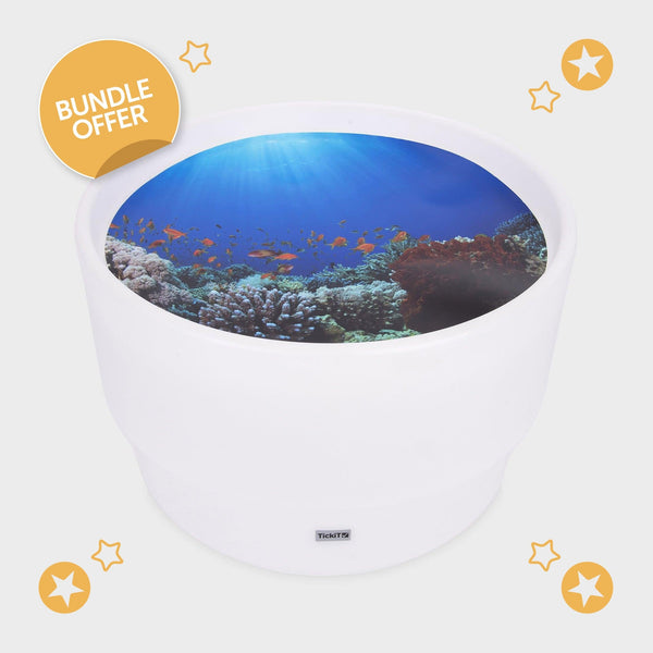 Discovery Glow Table & Under The Sea Discovery Play Mat