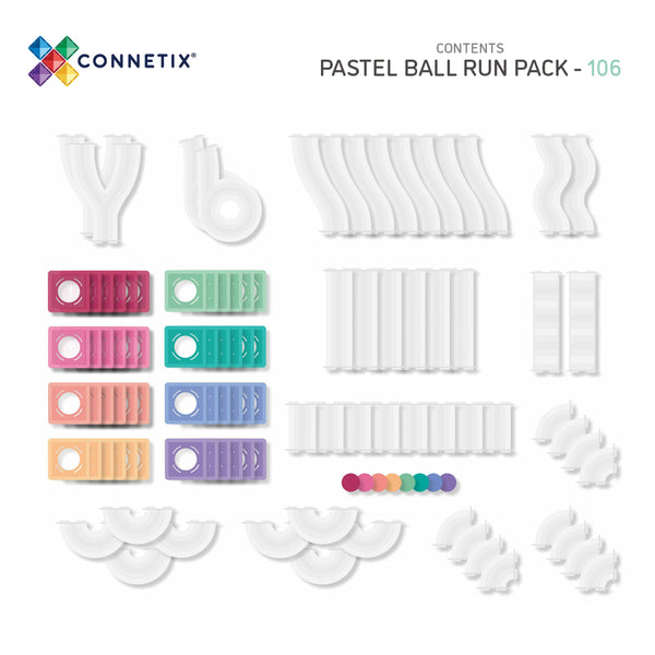 Pastel Ball Run Pack (106 pcs)