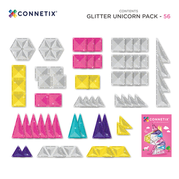 Glitter Unicorn Pack (56 pcs)