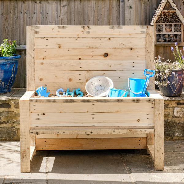 Wooden Mud Kitchen & Sand Tray