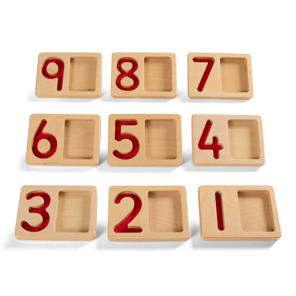 Number Trays 1 - 9