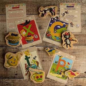 Alphabet Rhyme Time Characters Set 2