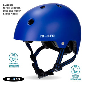 Micro Eco Helmet - Matte Blue