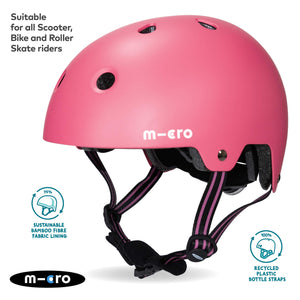 Micro Eco Helmet - Matte Pink