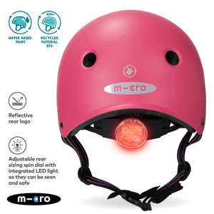 Micro Eco Helmet - Matte Pink