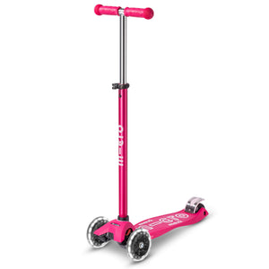 Micro Maxi Dulexe LED Scooter - Pink