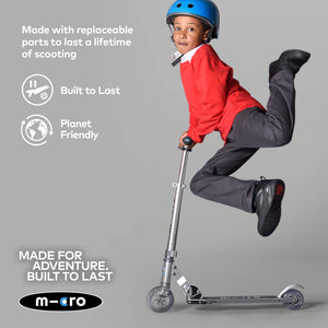 Micro Foldable Sprite Scooter - Silver