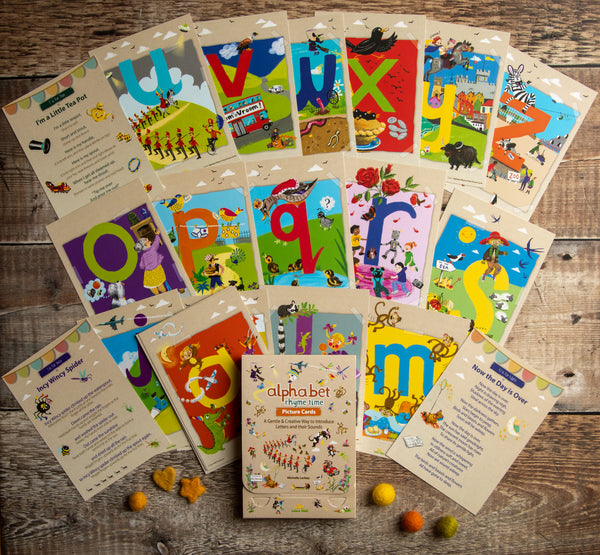 Alphabet Rhyme Time Picture Cards