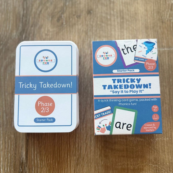 Tricky Takedown - Phonics Card Game
