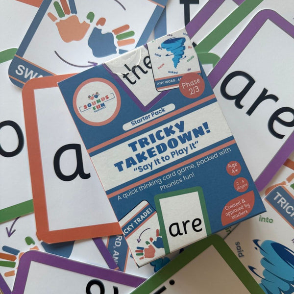 Tricky Takedown - Phonics Card Game
