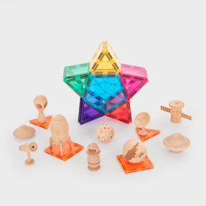 Wooden Space Adventure & Light Star Pack