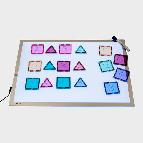 A2 Colour Changing Light Panel & Pastel Mini Magnet Pack