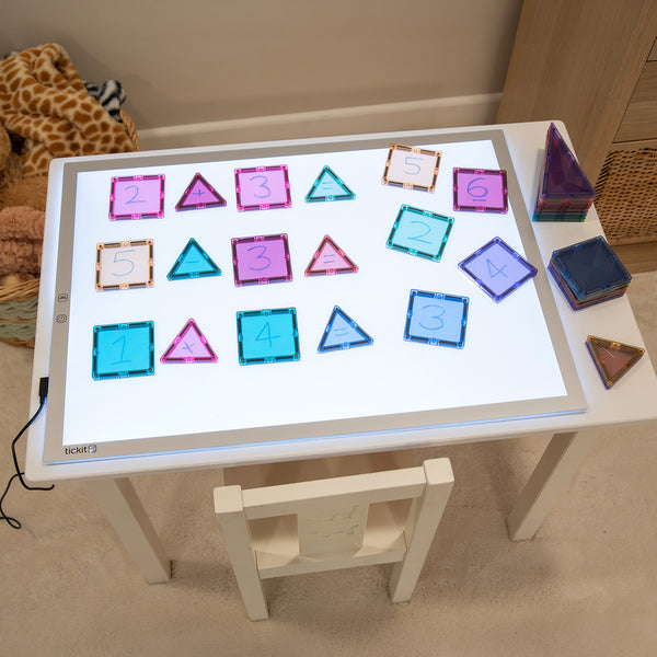 A2 Colour Changing Light Panel & Pastel Mini Magnet Pack