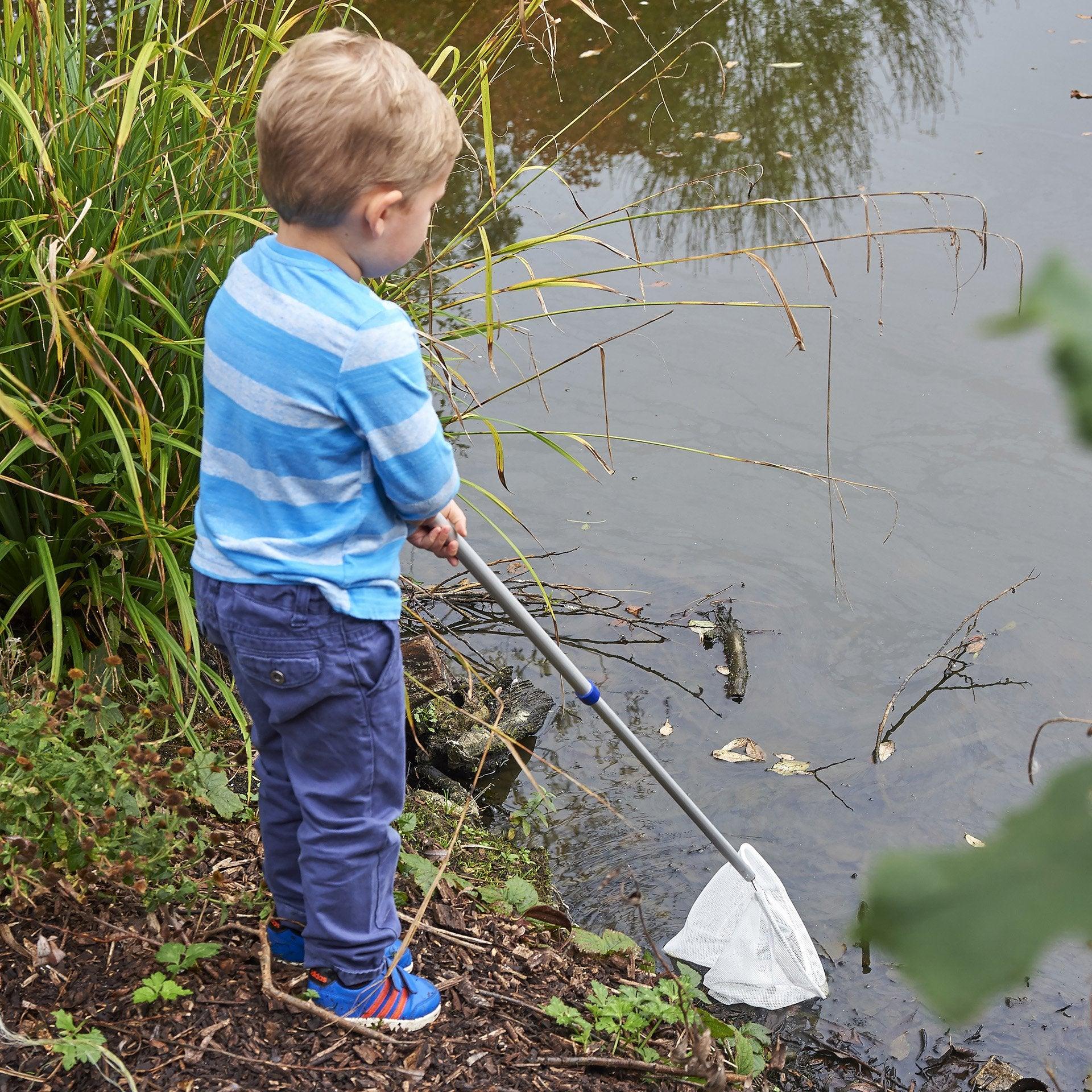 HomestreetUK Extending Fishing Net Children's Telescopic Pond