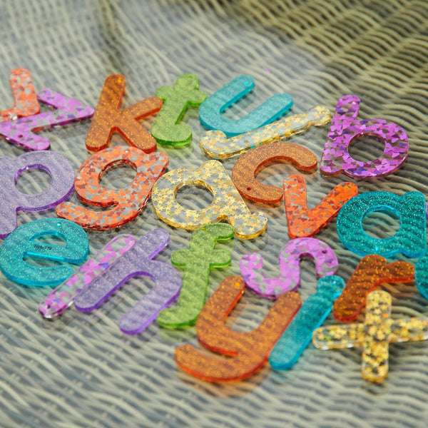 TickiT Rainbow Glitter Letters 8