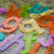 TickiT Rainbow Glitter Letters 9