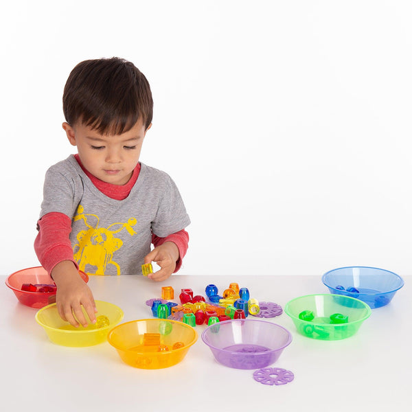 TickiT Translucent Colour Sorting Bowls 9