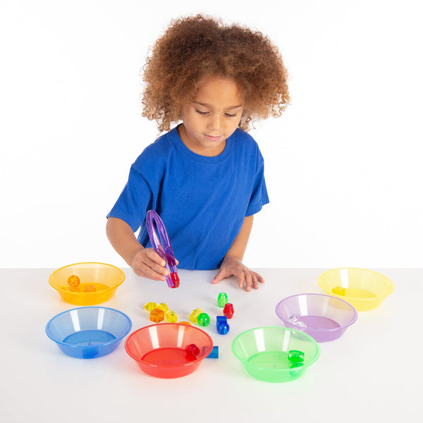 TickiT Translucent Colour Sorting Bowls 10
