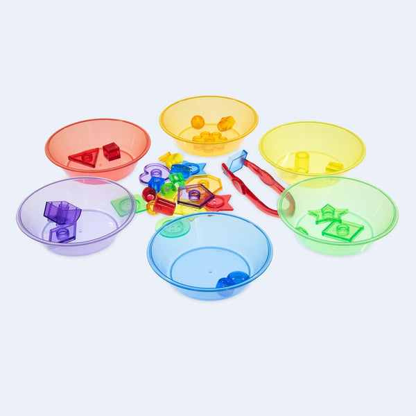 TickiT Translucent Colour Sorting Bowls 13