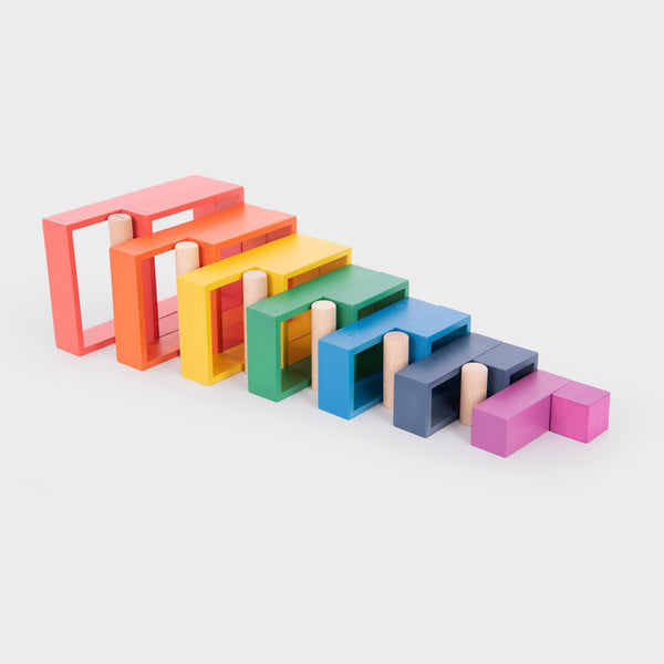 TickiT Rainbow Architect Rectangles 11
