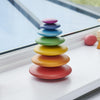 TickiT Rainbow Wooden Buttons 8