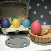 TickiT Rainbow Wooden Eggs 10