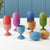 TickiT Rainbow Wooden Egg Cups 15