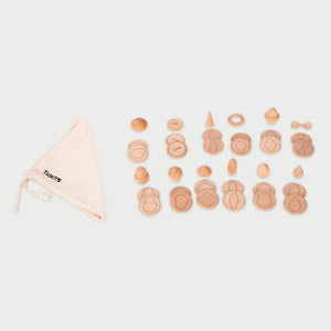 TickiT Wooden Treasures Touch & Match Set 1